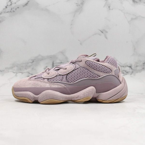 

new 500 soft vision stone salt wave runner blush desert rat 500s super moon yellow running shoes kanye west mens women sports sneaker, White;red