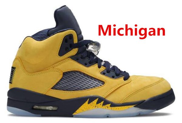 

всячески препятствовать 5 5с ог мужчины баскетбол обувь мичиган 2019 черного винограда огонь красный ледяной синий университет красный ссп л