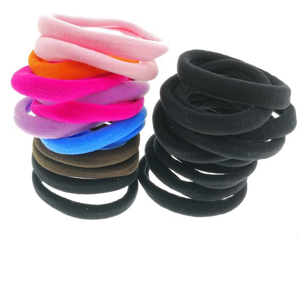 Large Big Elastic Hair Ties For Adult Women No Crease Seamless