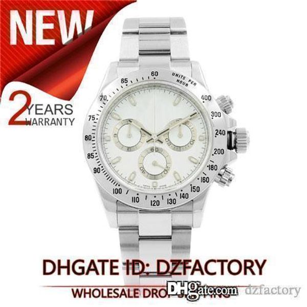 

Популярные Новые часы Мужчины Механические 40MM нержавеющей стали ремешок Наручны