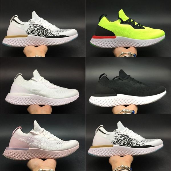 

2018 epic react running shoes world cup zoom fluorescent fashion designer athletic sport sneakers colorful outdoor trainers