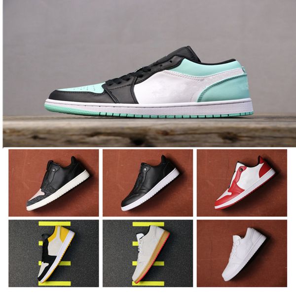 

2019 sale 1 1s low og couture black red basketball shoes for men s women athletic sports sneakers trainers size 36-47