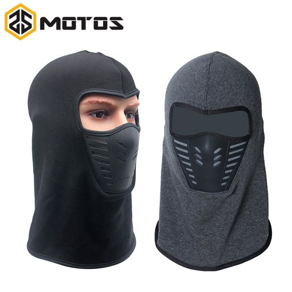 

zs motos winter warm full face cover thermal fleece lined windproof anti dust ski mask balaclava hood rubber breathable vent