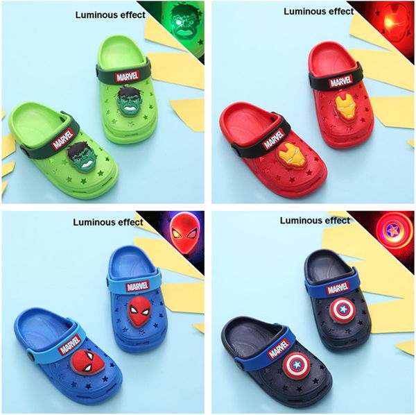 

kids designer sandals mesh sliders leaky sneakers sandals slippers children boys girls summer flip flops loafers casual shoes soft shoes