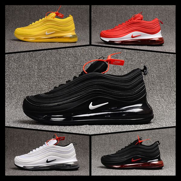 

New overbranding blue hero running hoe for men women balck metallic gold outh beach yellow triple white undefeated port neaker hoe