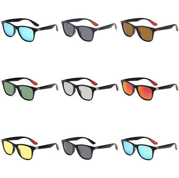 

sunglasses fashion european and american trend sunglasses retro glasses designer travel beach goggles anti-uv belt box #727, White;black