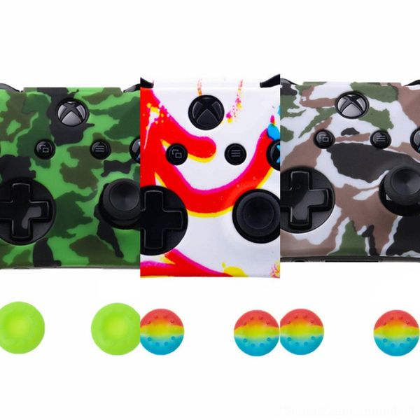 

spphv защитная силиконовая резина кожи геймпад game case cover soft pad джойстик аксессуары для microsoft xbox one s контроллер