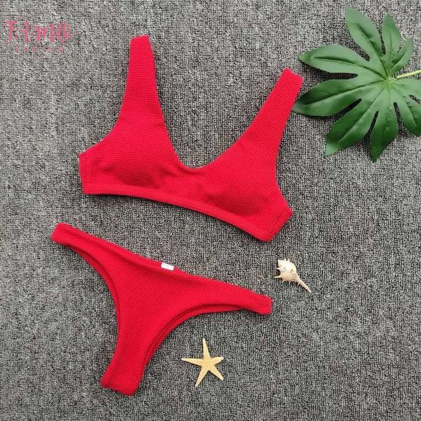 

bikinis 2020 mujer brazilian bikini push up padded thong swimsuit red bathing suit micro swimwear traje de bano mujer, White;black