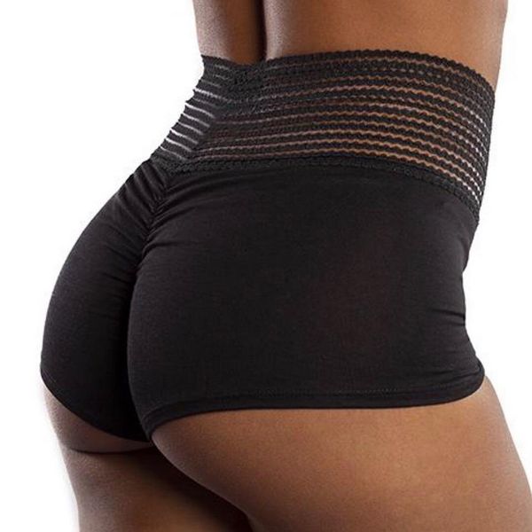 

yoga shorts high waist women's sports shorts athletic gym brief workout fitness yoga leggings briefs breathable sport wear, White;red