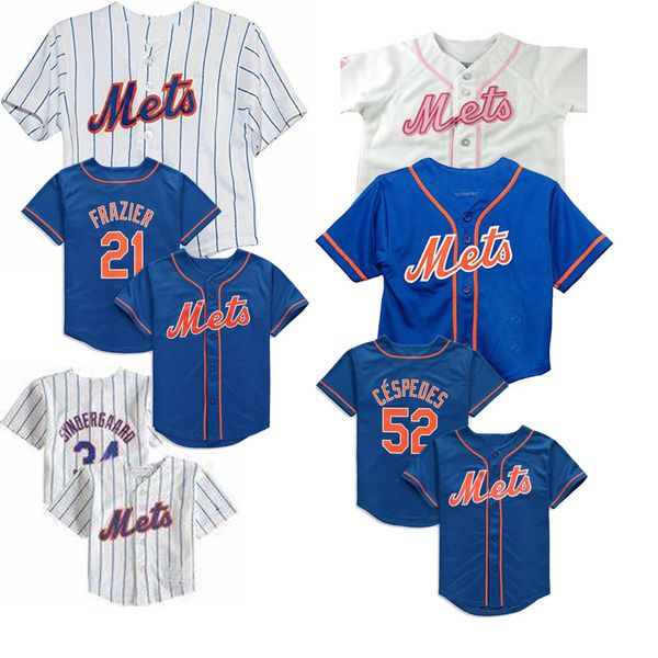 

Baby 2019 New York Pete Alonso Jersey Noah Syndergaard Darryl Strawberry Robinson Cano Wilson Ramos Jacob deGrom Infant Mets Baseball Jersey