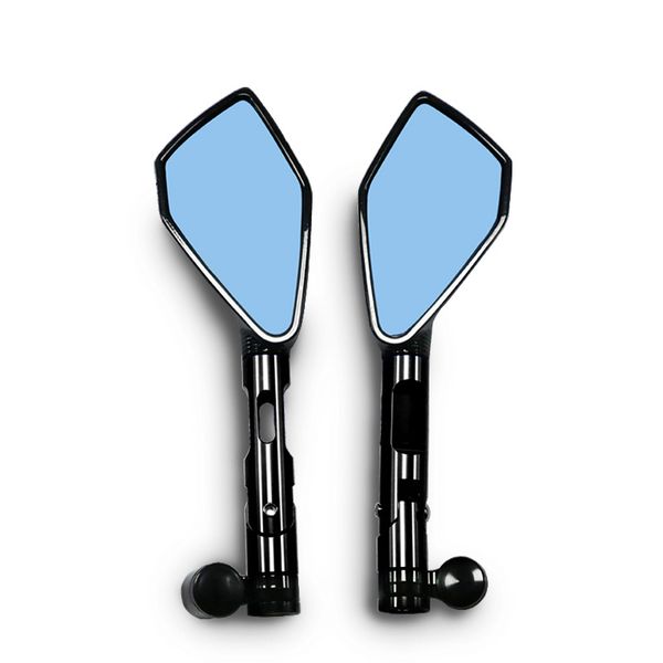 

pair 8/10mm cnc motorcycle rearview mirrors street sports side mirror anti-glare