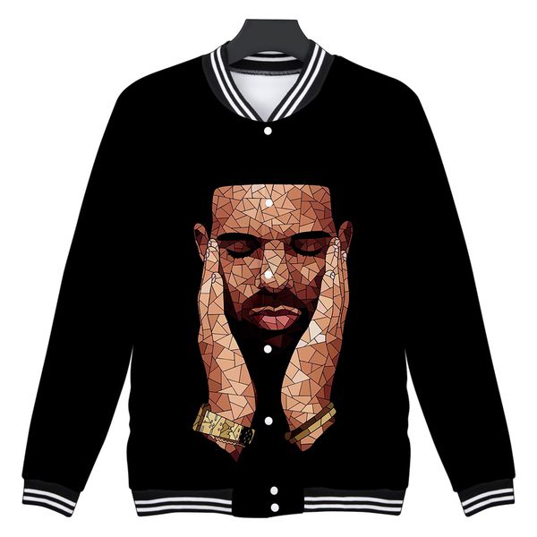 

rapper 3d pinted 2019 new fashion hip hop cool baseball uniform men/women harajuku streetwear baseball jackets clothes, Black;brown