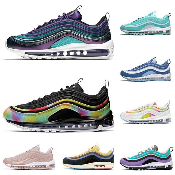 

2020 mens sneakers running shoes tie dye black neon seoul throwback future have a day triple white black womens sports sneakers