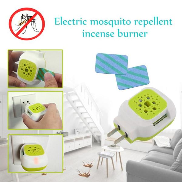 

mosquito repeller plastic electric flies repellent tablets mosquito killer incense heater anti pest repeller kid