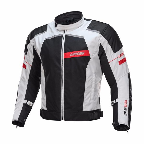 

lyschy men motorcycle jacket waterproof breathable mesh jacket winter warm moto suit clothing protective gear chaqueta moto