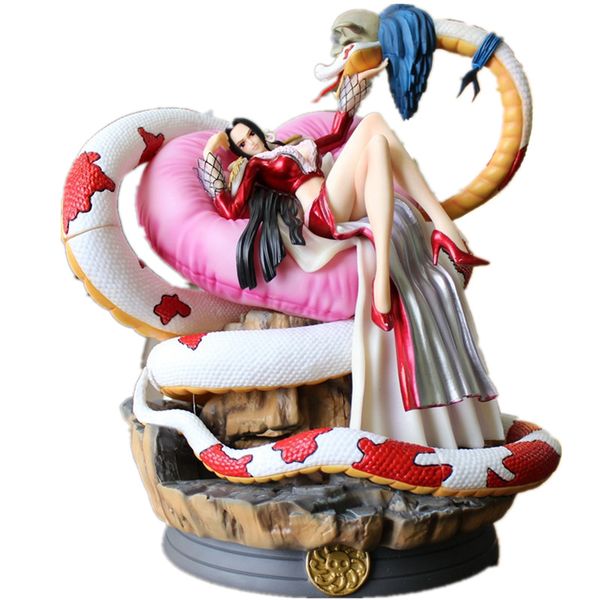 

one piece boa hankokkku action figure queen large figure oka shichibukai model sculpture decoration toy boa hancock statue gk