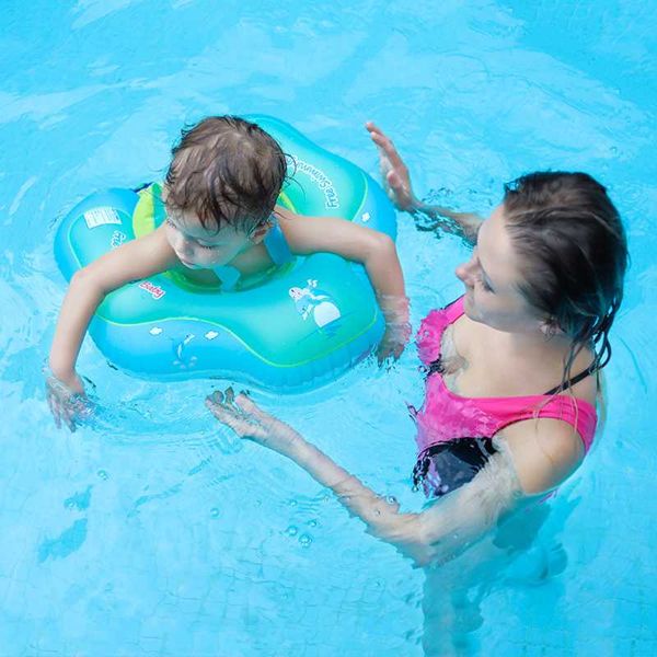 

wimming baby swimming ring inflatable infant armpit floating kids swim pool accessories circle bathing inflatable double