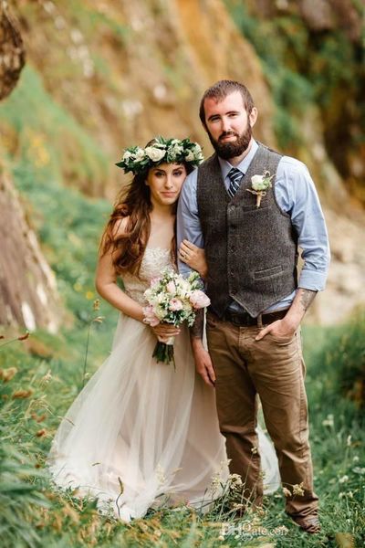 

темно-серый шерсть groom жилеты 2020 ферма свадьба наряд groomsmen команды вест slim fit мужская платье костюм пром garden country жилет на, Black