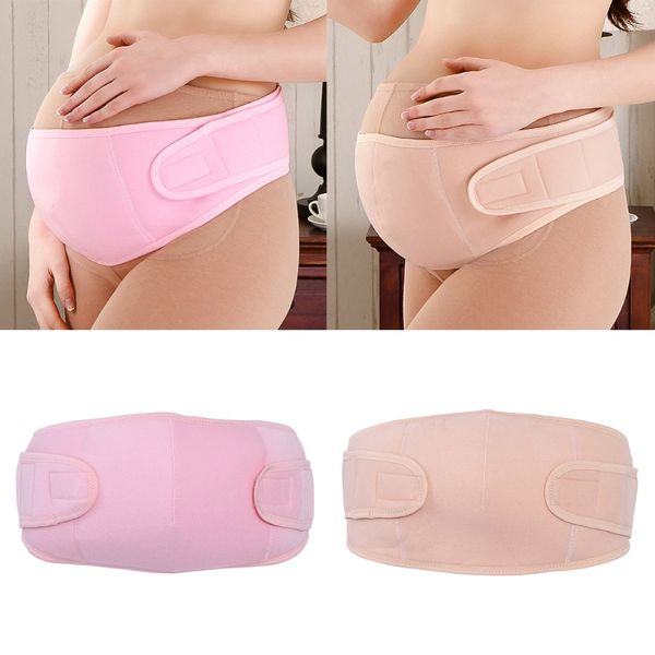 

maternity support belly belt women pregnant corset prenatal care athletic band maternity pregnant postpartum corset belly bands, White