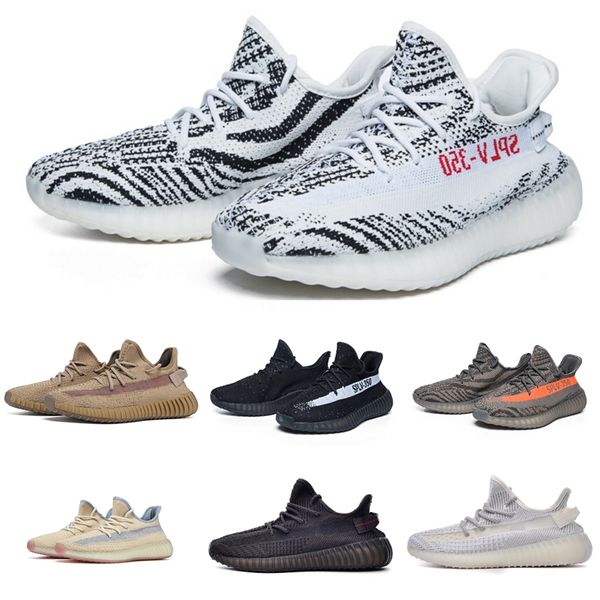 

2020 kanye west israfil cinder marsh reflective running shoes yeshaya yecheil zyon oreo linen desert sage flax trainer sneakers #qa352