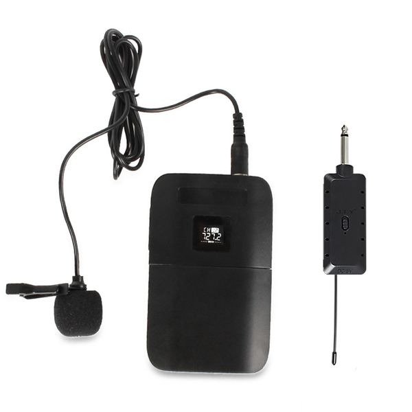 

portable headset collar clip stable signal teaching stage voice amplifier show transmitter receiver wireless microphone hd sound