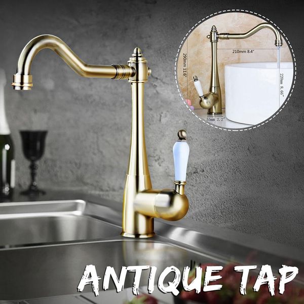 

antique copper bathroom basin faucet n cold deck mounted facuet hight 290mm mixer tap with braided hoses mounting kit new