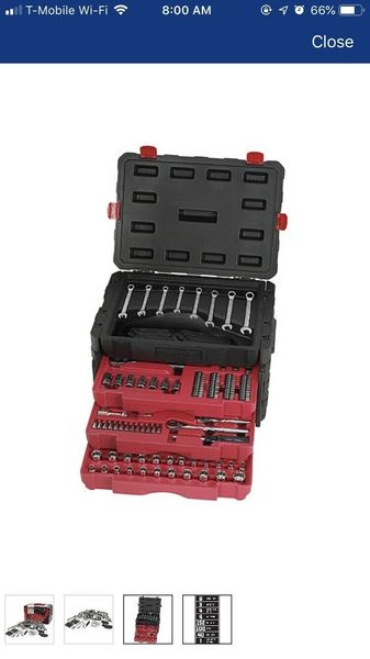 

Car brand new craft man 450pc and 320pc piece mechanic 039 tool et