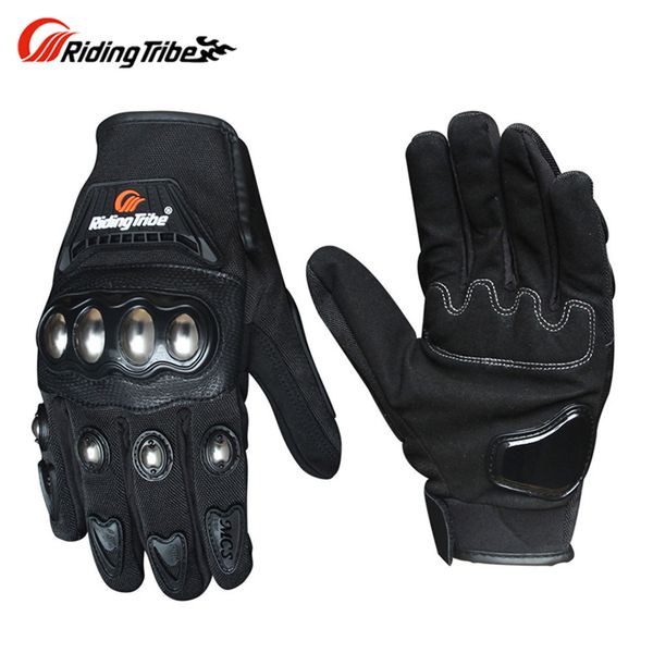 

metal motorcycle gloves racing luva motoqueiro guantes moto motocicleta luvas de moto 2967 cycling motocross gloves gants, Black