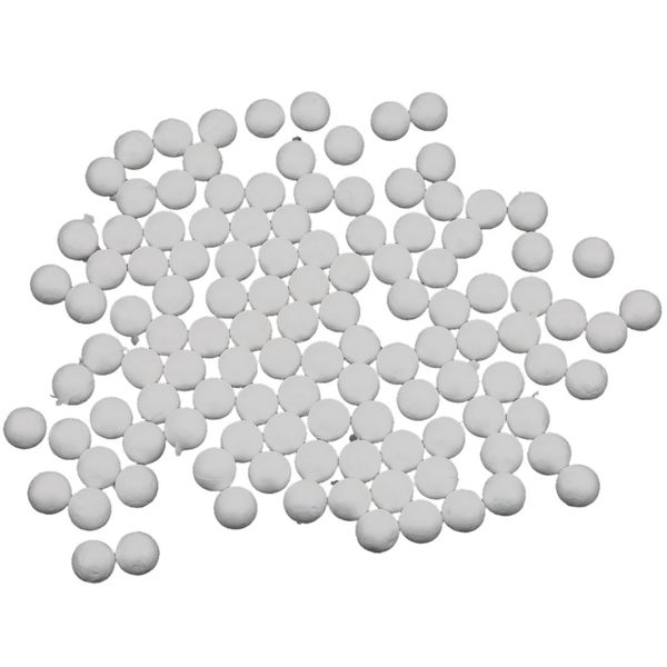 

100pc blank white modelling craft polystyrene foam balls art decoration