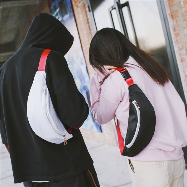

2020 new women's diagonal bag korean casual solid color ladies chest bag fashion wild ladies diagonal