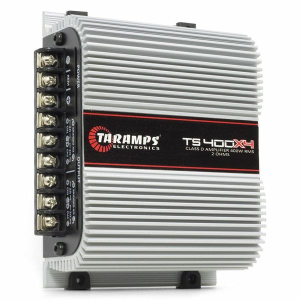 

Автомобильный усилитель Taramps TS 400X4 2 Ом TS400 400 Вт 4-канальный усилитель