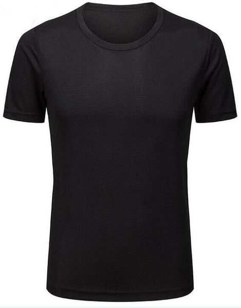 

2019 men's tight clothes running short-sleeved quick-drying t-shirt 5150, Black;blue