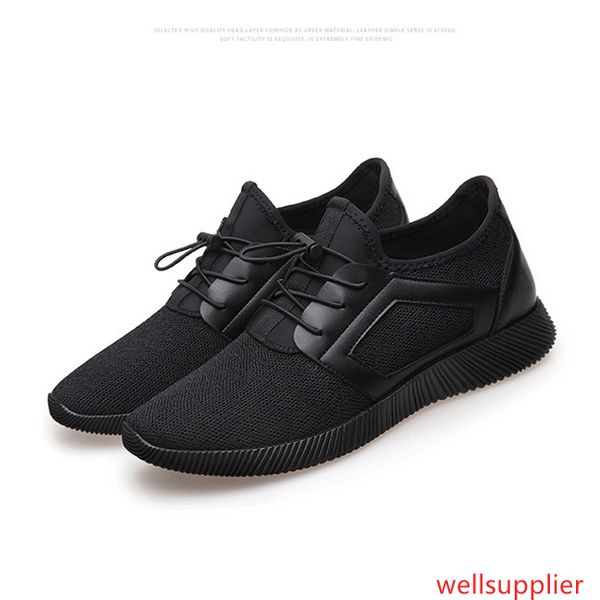 

non-brand fashion triple black white low cut brown men casual shoes comfortable breathable women men shoe sports sneakers style 20