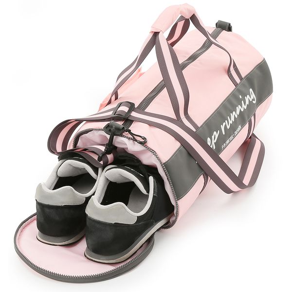

men gym bags for training fitness travel sac de sport outdoor sports fishing swimming women dry wet bags for women 2019