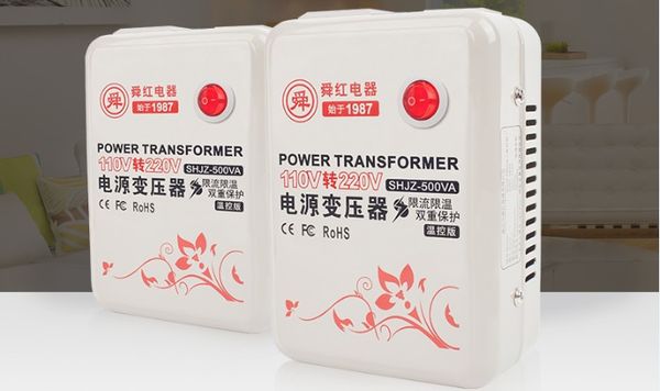 

500w transformer 110v to 220v/ 220v to 110v 100v voltage converter 1207