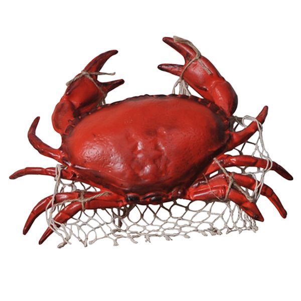 

resin artificial crab crawfish sculpture pendant hanging sign