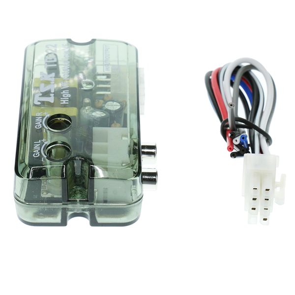 

new auto stereo audio rem сабвуфер высокого до низкого уровня выходного преобразователя управления acc