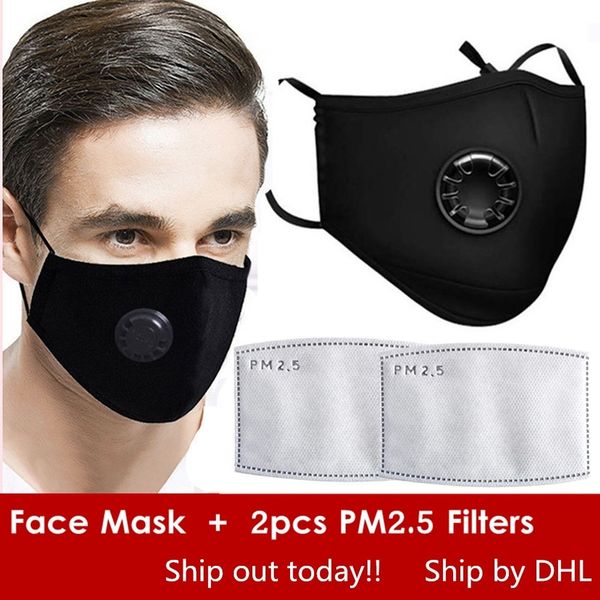 

kdaza dhl reused masks mask, smoke, outdoor, indoor adjustable & reusable protection with 2 mask pm2 cloth face anti-du