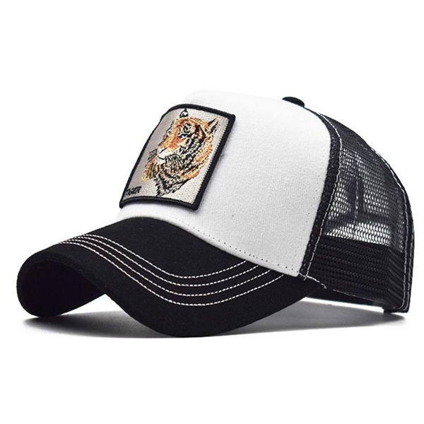 

womail hat  women and men adjustable tigger colorblock embroidered baseball cap summer hat 2020 fashion sun beach, Blue;gray