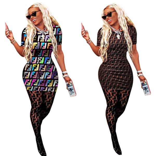 

F letter printing t hirt dre women ummer hort leeve round o neck print dre e women port tight bodycon kirt ljja2297