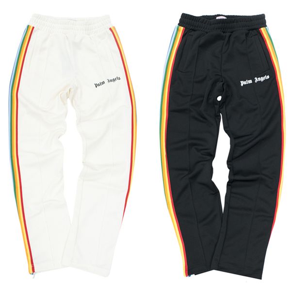 

Palm angel men de igner pant high qualirty men women couple de igner weatpant men de igner zipper decoration ca ual pant, Black