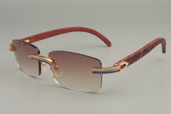 

glasses, diamond fashion 19 blue luxury s/ white sunglasses red / black 352412-b, color wooden temple size: double natural 56-18-13 lwkq, White;black