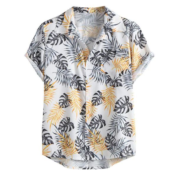 

klv mens summer fashion stand collar strip print short sleeve shirt camisas para hombre streetwear 2020 new 040749, White;black