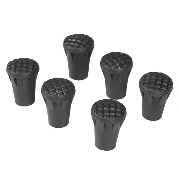 

outdoor hiking trekking pole tips cap replacement end walking stick cane cap cover protector climbing accessory kit