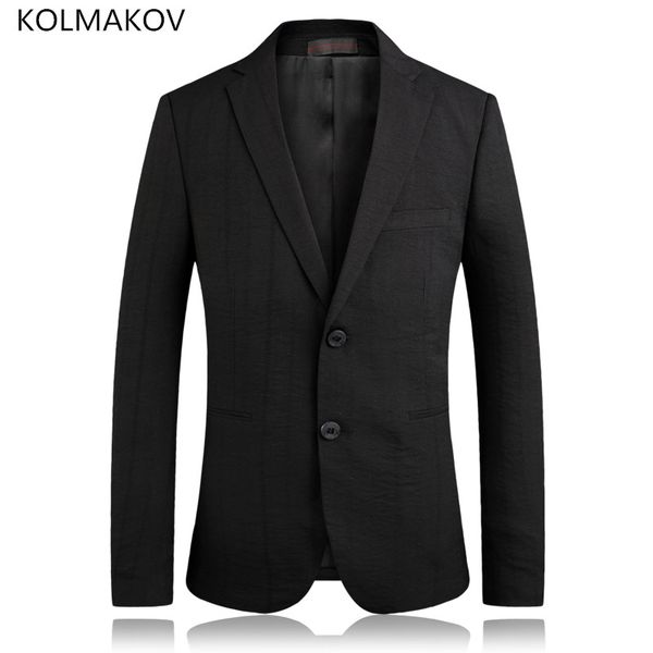 

2019 brand new selling blazers mens solid black slim fit suit homme spring/autumn evening blazer classic uniforms clothing, White;black