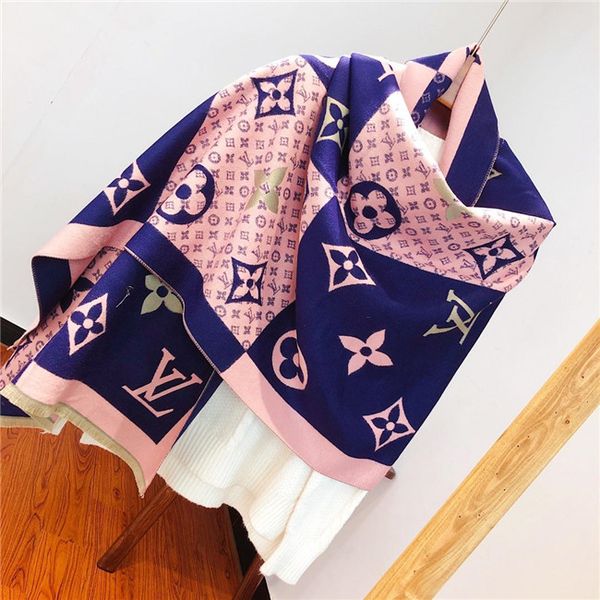 

autumn and winter new cotton and linen scarf female thin long solid color oversized spring travel sunblock art korean version versatile scar, Blue;gray