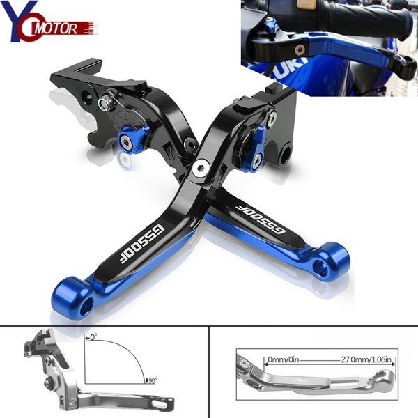 

motorbike cnc adjustable extendable foldable brakes clutch levers for gs500f gs 500f 2004-2009 2008 2007 2005 gs 500f