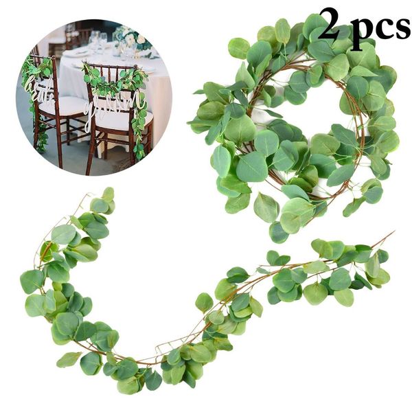 

искусственные виноградные лозы творческий эвкалипт листья искусственные растения поддельные висит растение для домашнего декора партии