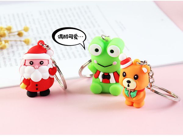 

super christmas gift of cute keyrings with high quality, Silver