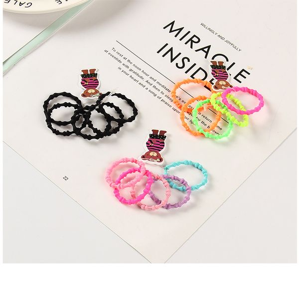 

silver ribbon hair ties elastics hair band assorted colors bebe kid babies elastici marroni per capelli sweet07 lvqdr